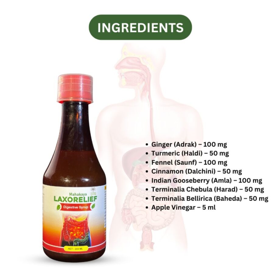 MAHAKAYA LAXORELIFE DIGESTIVE SYRUP