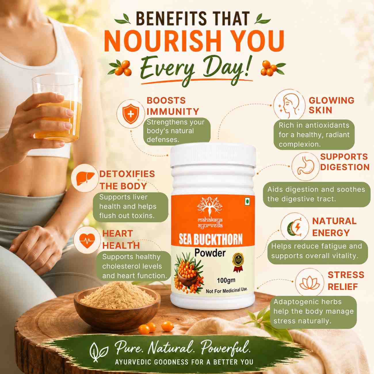 Sea Buckthorn Powder