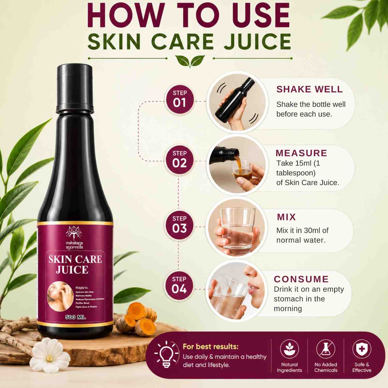 Skin Care Juice